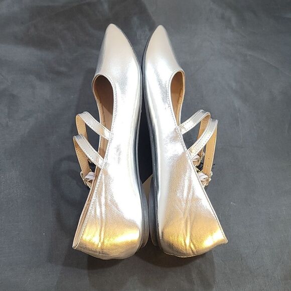 BRAND NEW CHARLES ALBERT DOUBLE ADJUSTABLE BUCKLE STRAP FLAT SHOE - Picture 13 of 13